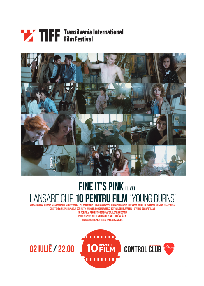 TIFF prezinta Fine It’s Pink live si lansare de videoclip, in Club Control